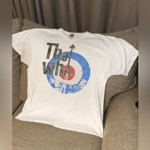 VTG The Who Concert Tour short sleeve t-shirt XL, Fruit of the Loom/FOTL/white